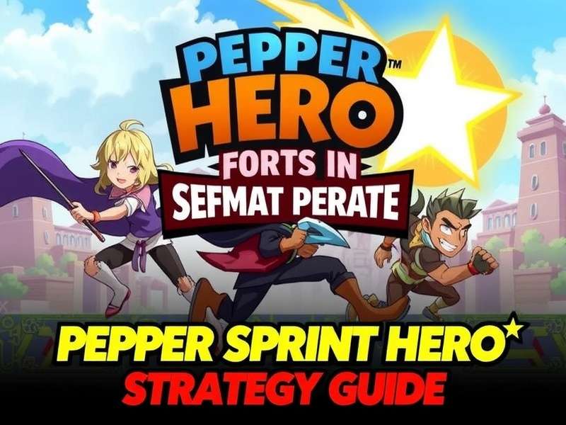 Pepper Sprint Hero Strategy Guide